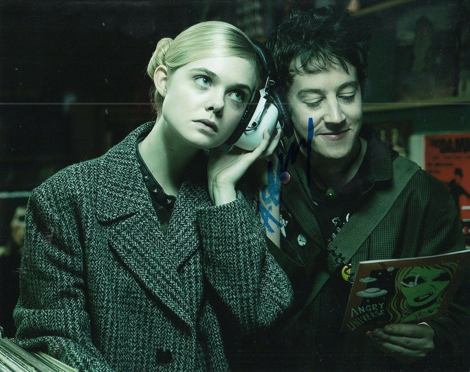 ALEX SHARP signed (HOW TO TALK TO GIRLS AT PARTIES) 8X10 photo *Enn* W/COA #1