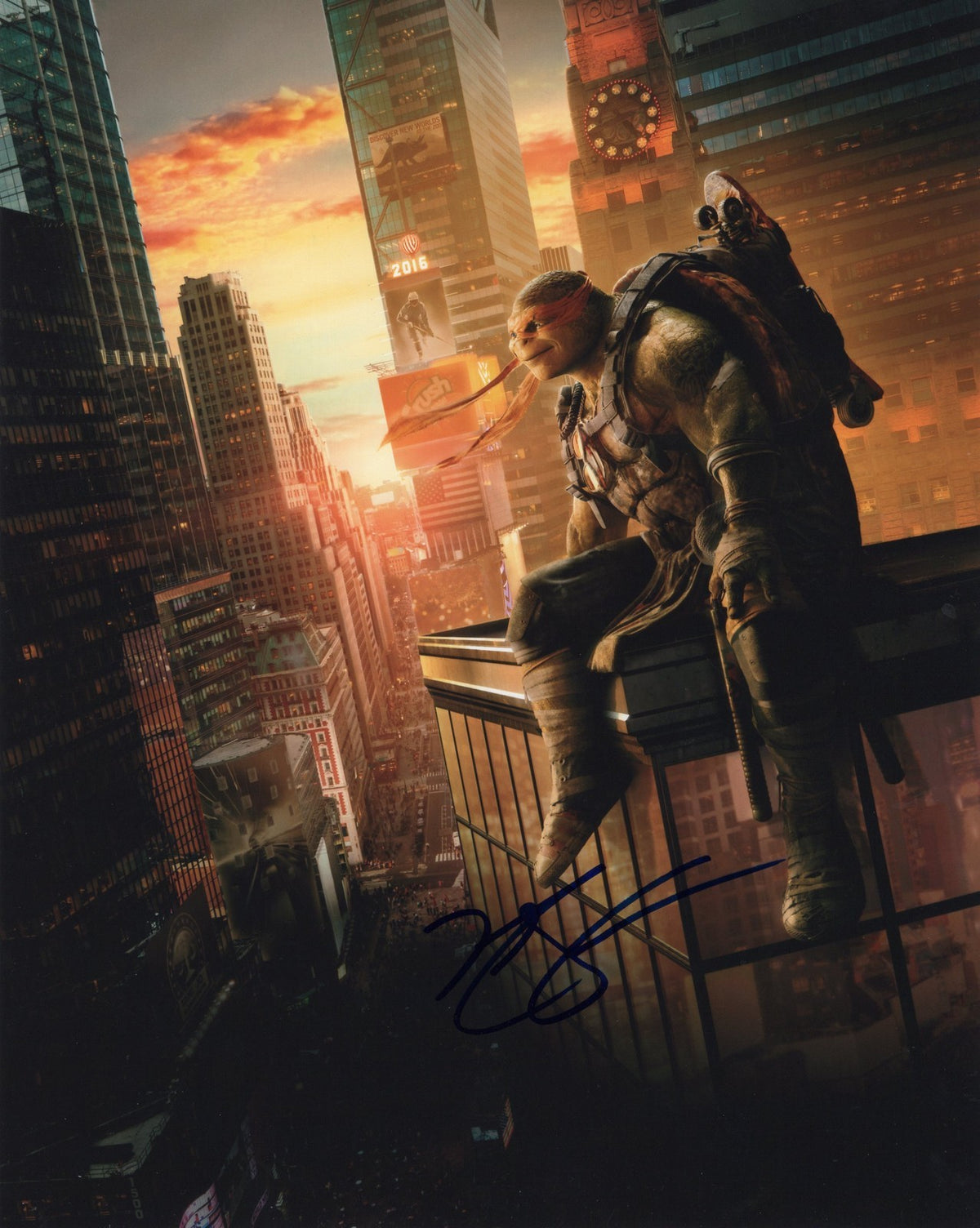 Noel Fisher Teenage Mutant Ninja Turtles Michelangelo Signed 8x10 Photo w/COA #9