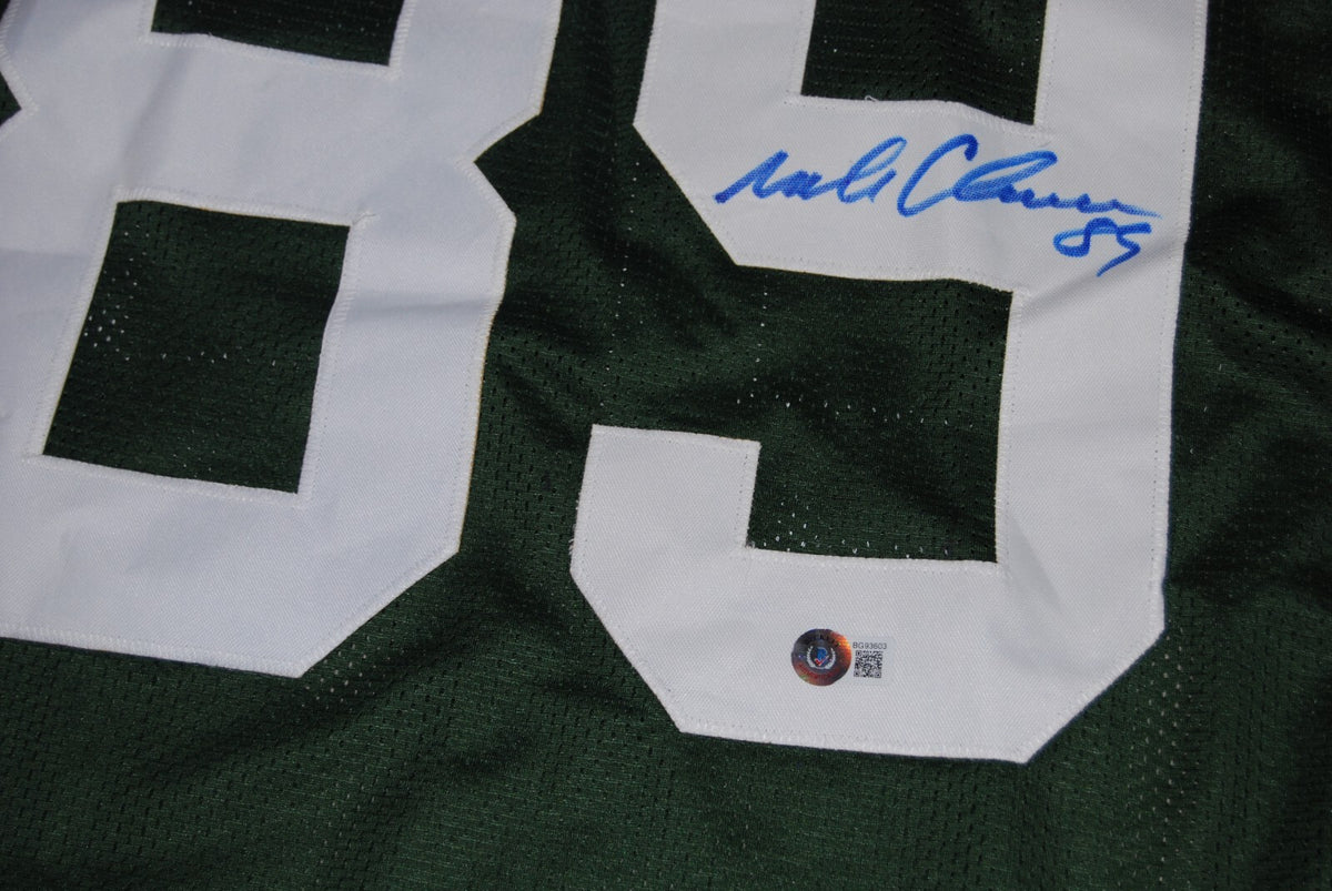 MARK CHMURA signed (GREEN BAY PACKERS) XL custom jersey BECKETT BAS BG93603