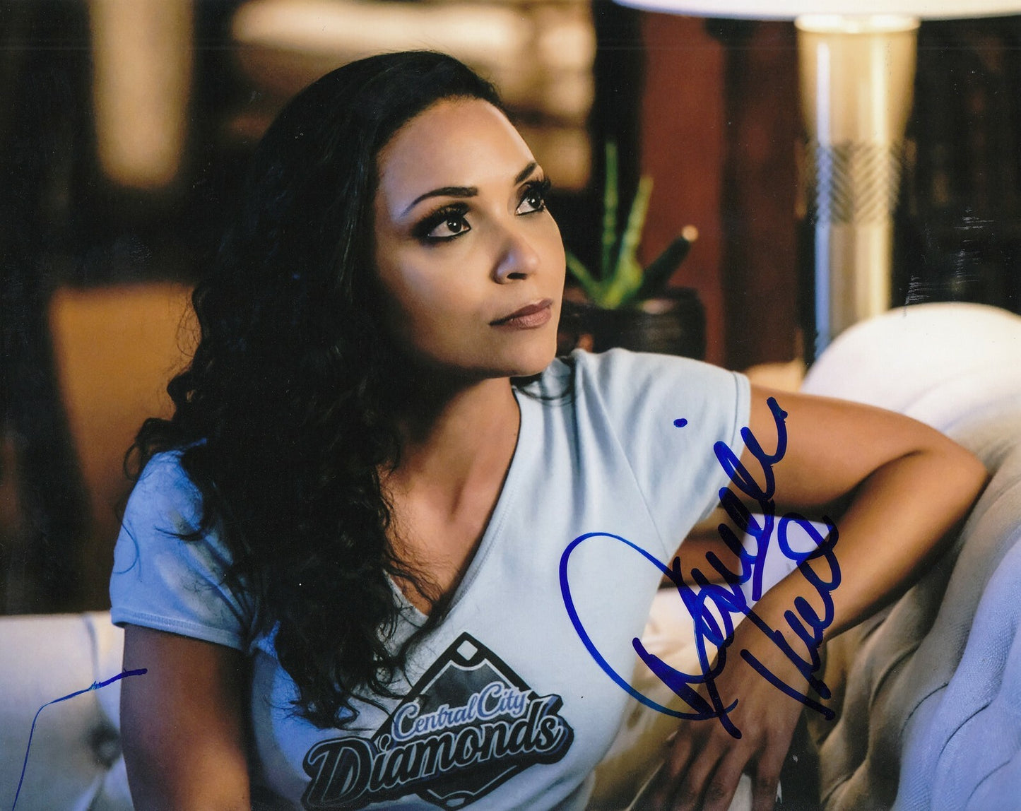 DANIELLE NICOLET signed (THE FLASH) 8X10 photo *Cecille Horton* W/COA #2