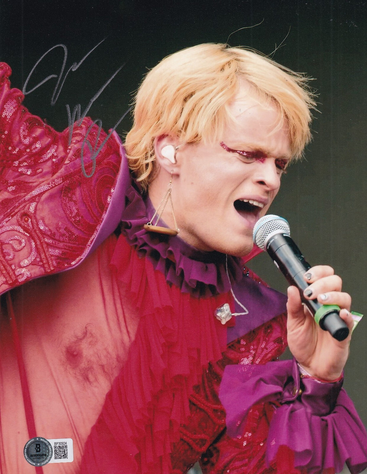 JAKE WESLEY ROGERS signed (LOSER) Pluto Music singer 8X10 photo BECKETT BP30924