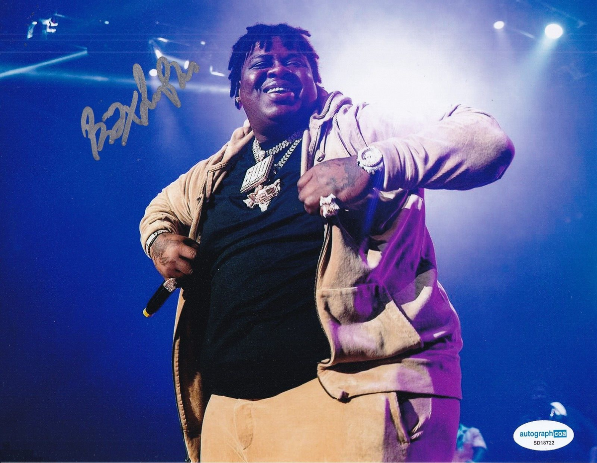 BIGXTHAPLUG signed (CHANGE ME) Music Rapper autographed 8X10 photo ACOA SD18722