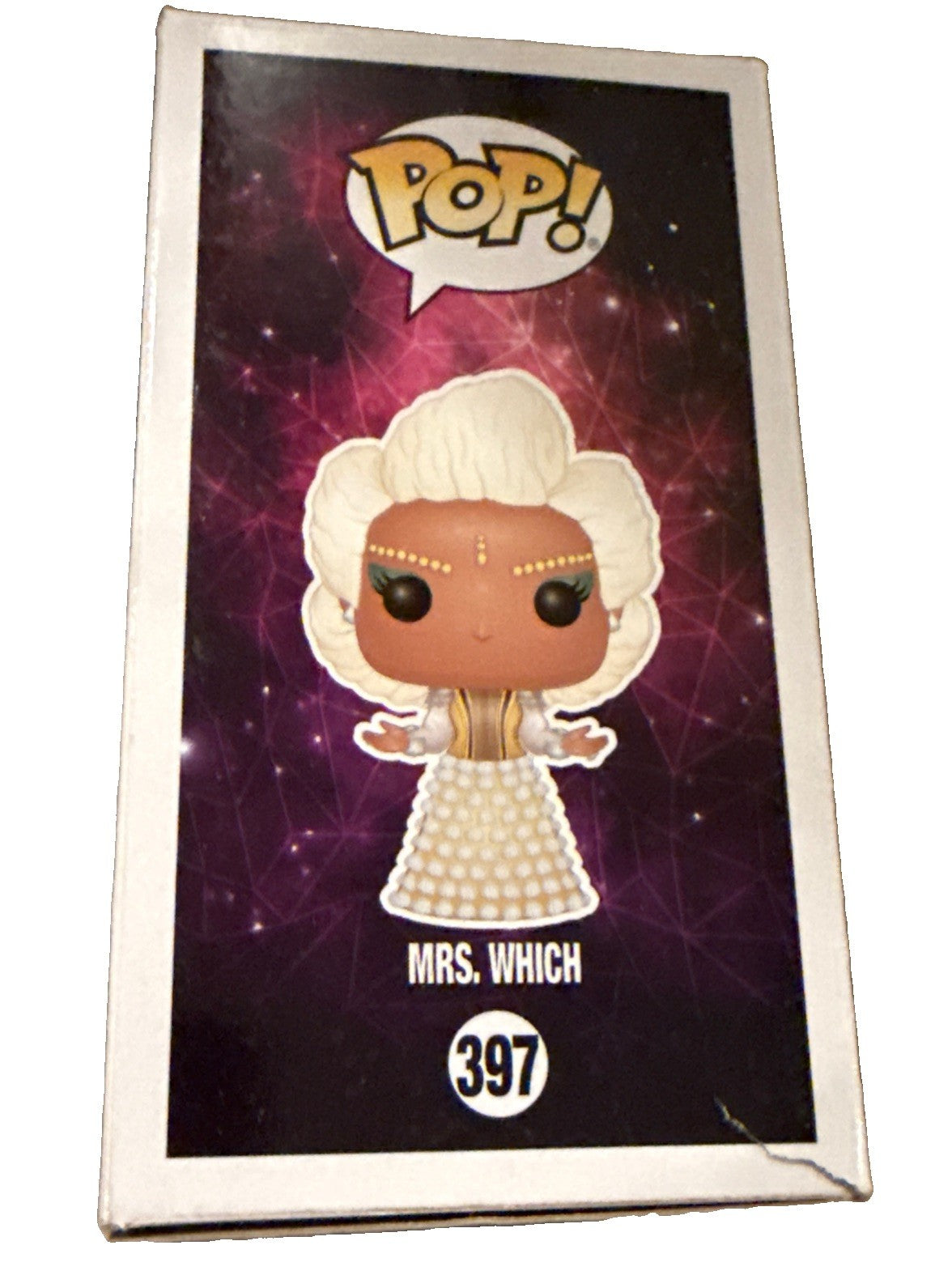 OPRAH WINFREY signed (WRINKLE IN TIME) Mrs Which Funko Pop #397 BECKETT BY085880