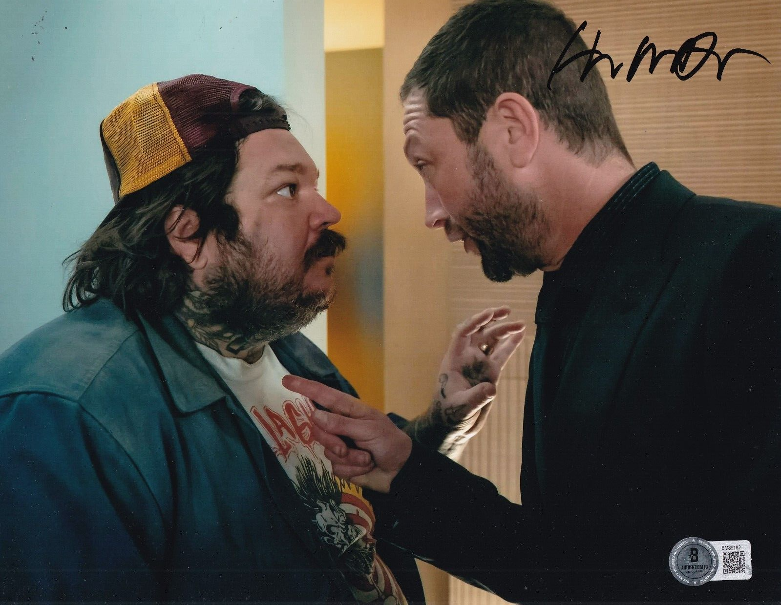 EBON MOSS-BACHRACH signed (THE BEAR) Richard 8X10 photo BECKETT BAS BM85182