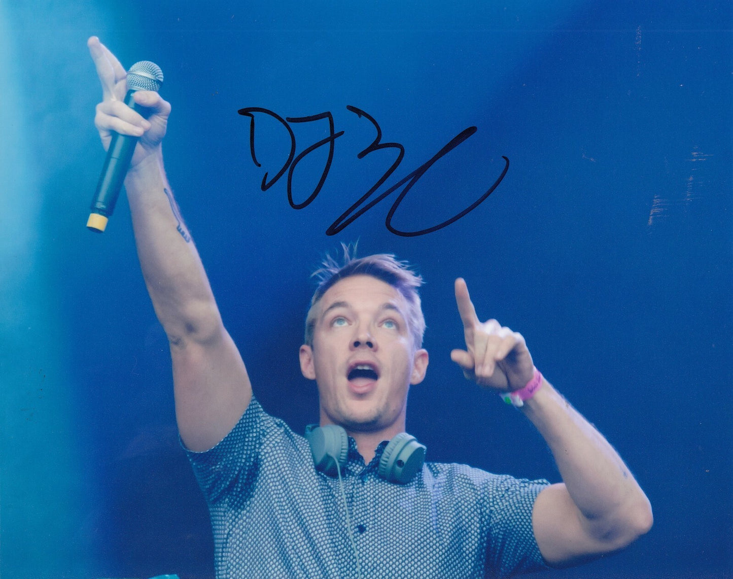 DIPLO signed DJ *THOMAS PENTZ* Music 8X10 photo *200 MPH* autographed W/COA #4