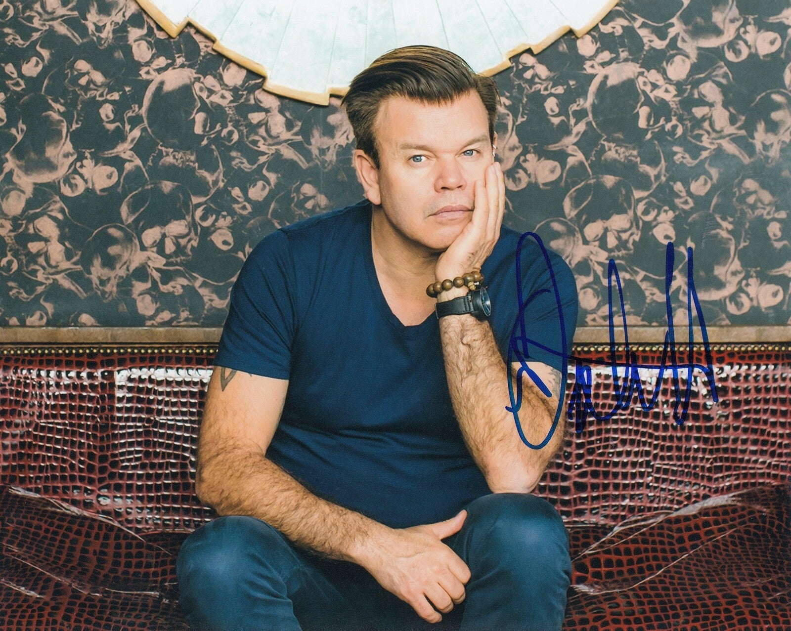 PAUL OAKENFOLD signed (3 X GRAMMY NOMINEE DJ) Perfecto music 8X10 photo W/COA #1