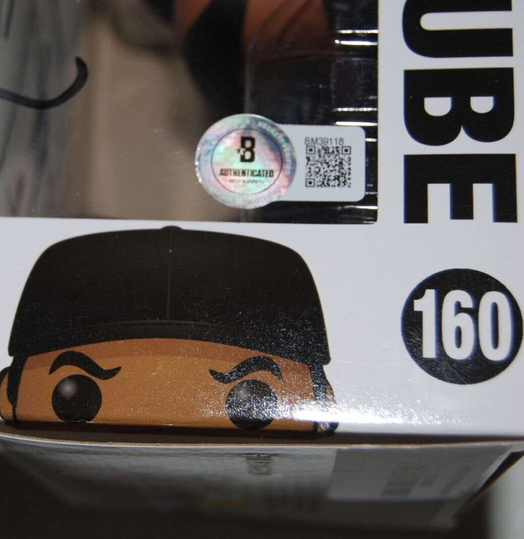 ICE CUBE signed POP Rocks (NWA) O'Shea Jackson #216 Funko Pop BECKETT BM39118