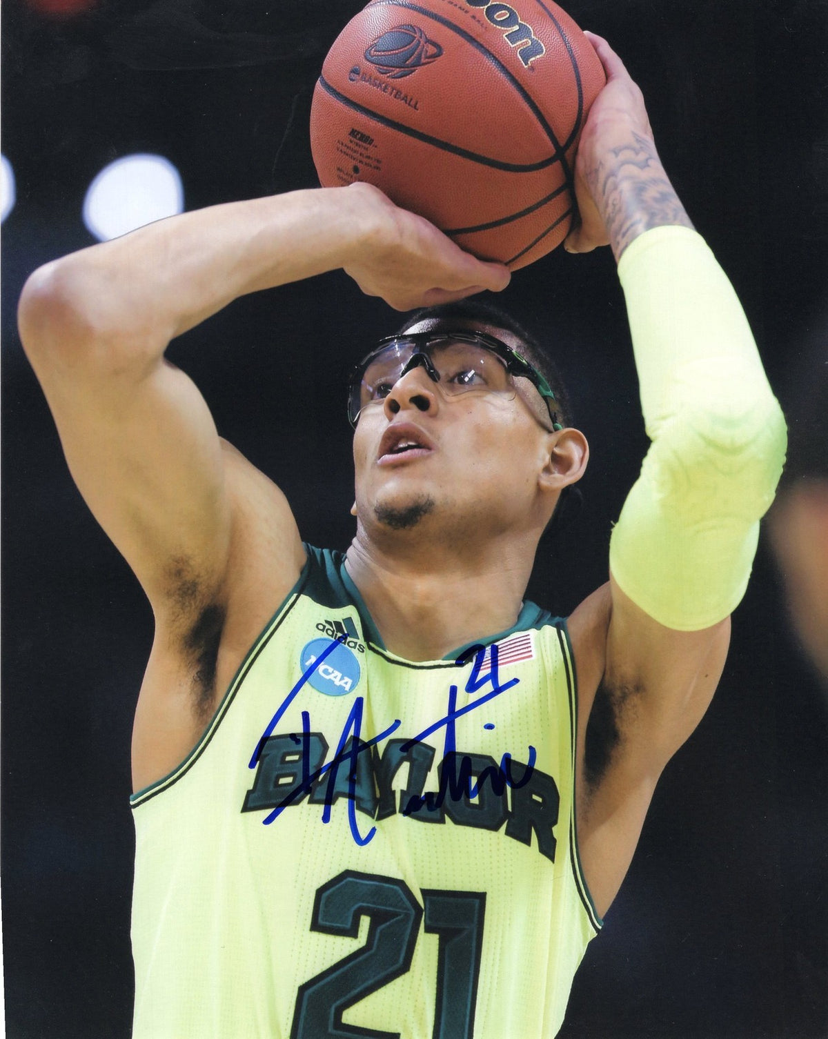 Isaiah Austin signed 8x10 Photo w/COA Baylor Bears Basketball #2