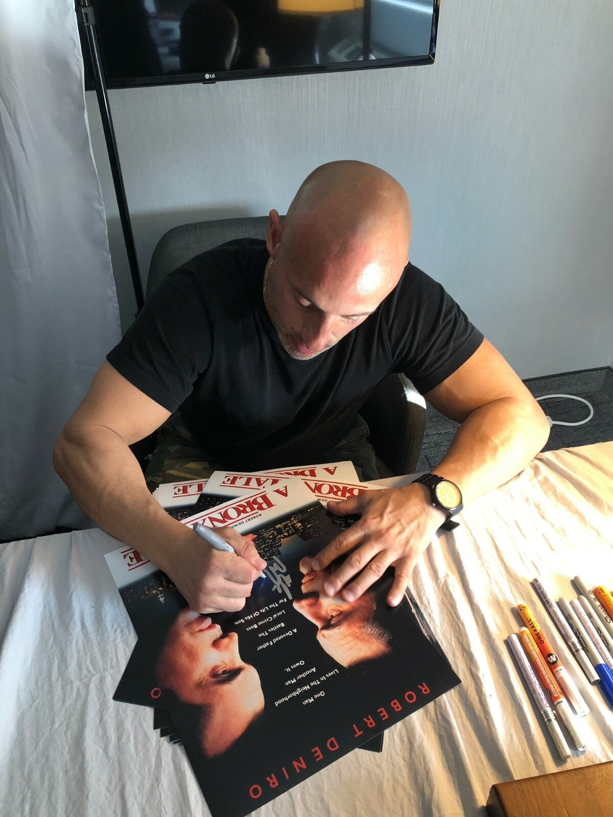 LILLO BRANCATO signed (A BRONX TALE) Calogero 8X10 photo BECKETT BAS Z02248