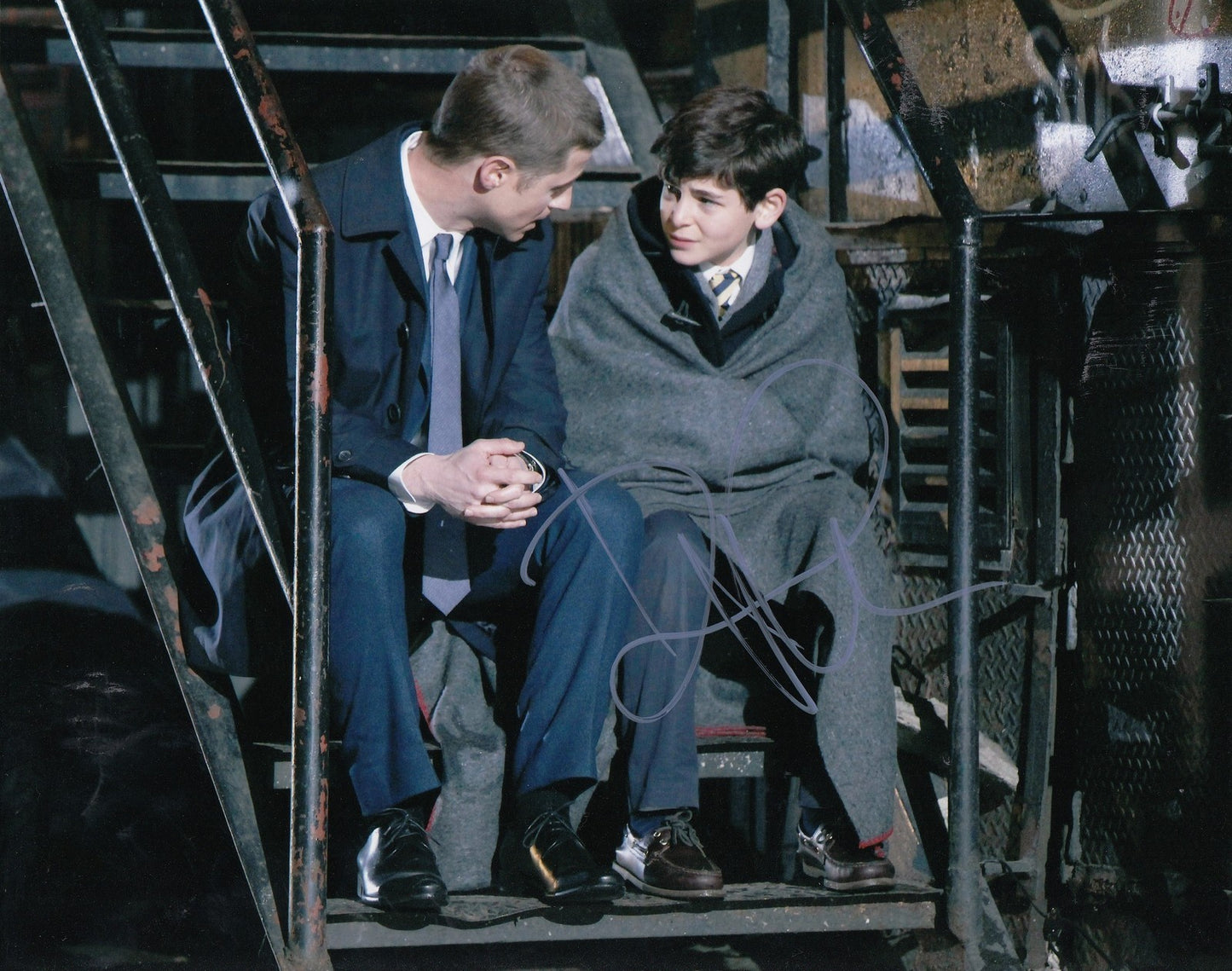 DAVID MAZOUZ signed *GOTHAM* Bruce Wayne TV SHOW 8X10 photograph W/COA #4