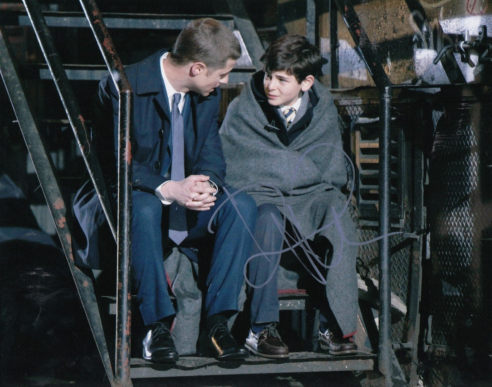 DAVID MAZOUZ signed *GOTHAM* Bruce Wayne TV SHOW 8X10 photograph W/COA #4