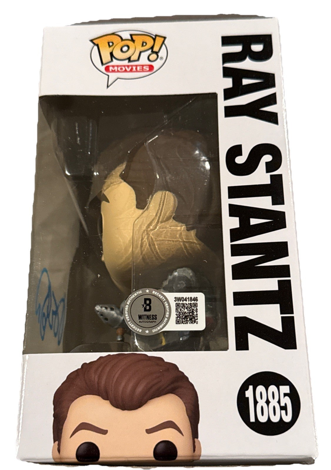 DAN AYKROYD signed (GHOSTBUSTERS) Ray Stantz Funko Pop #1885 BECKETT 3W041846