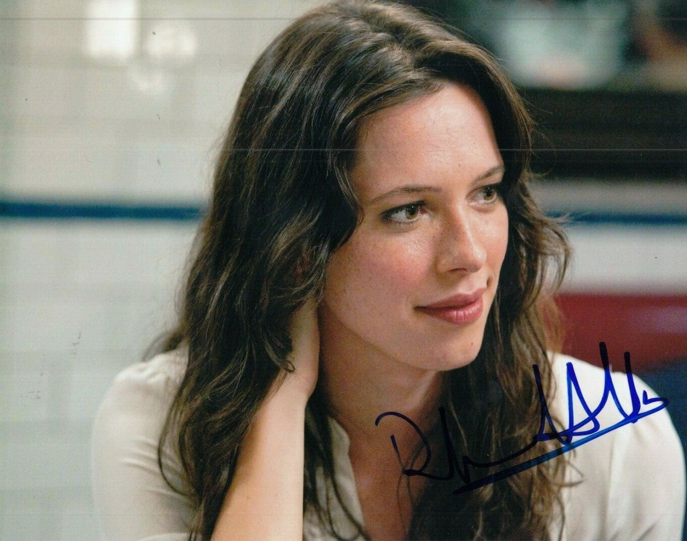 REBECCA HALL signed (THE TOWN) auto Movie 8x10 photo *Claire Keesey* W/COA #3