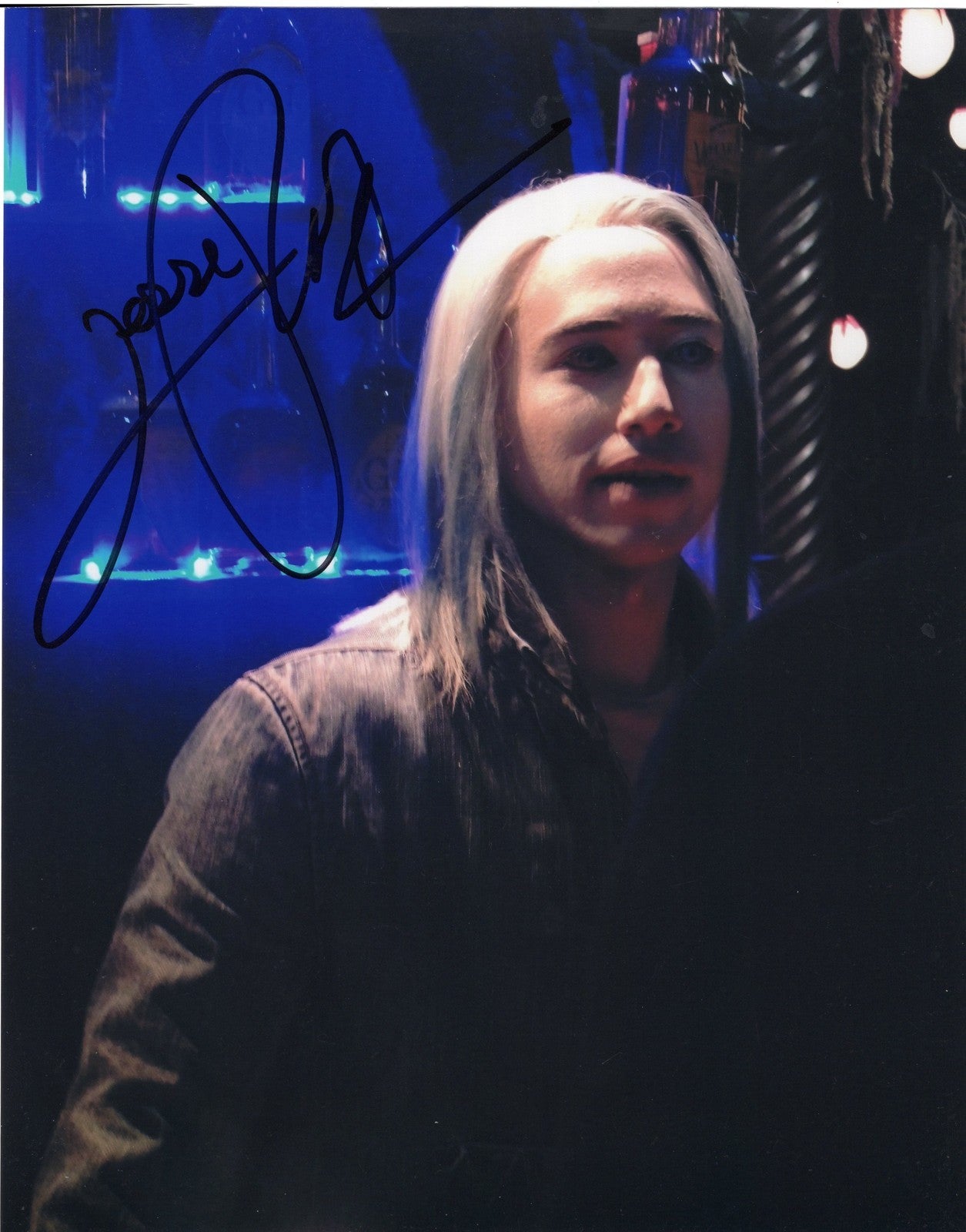 Jesse Rath Defiance Alak Tarr Signed 8x10 Photo w/COA #2