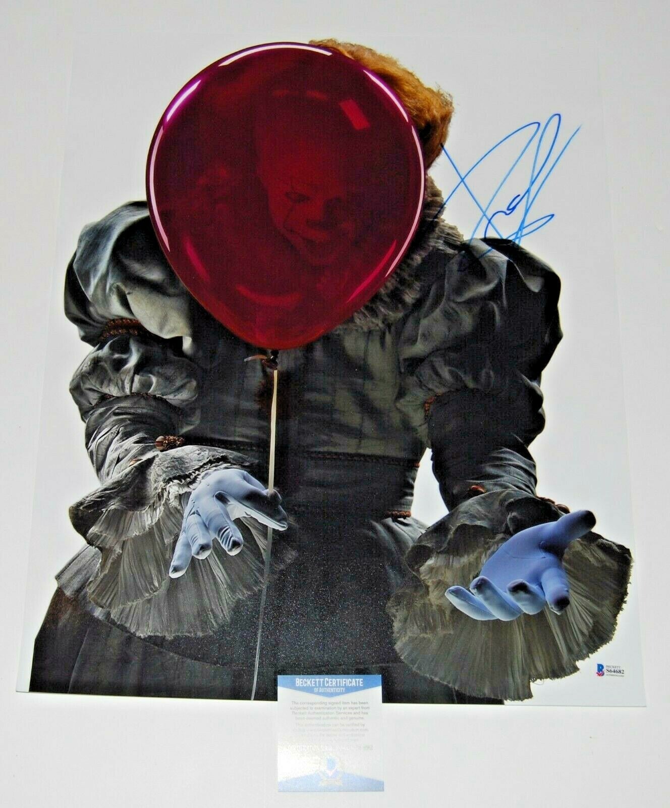 BILL SKARSGARD signed (IT) autographed 16X20 photo *Pennywise* BECKETT #2