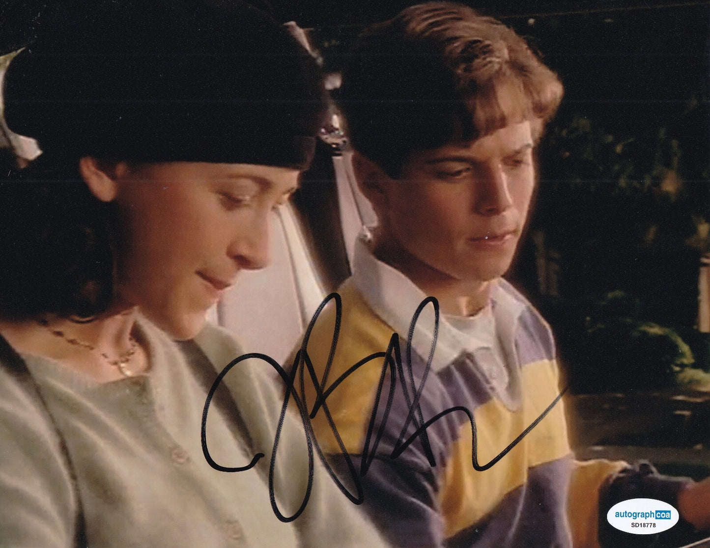 JENNIFER BLANC-BIEHN signed (PARTY OF FIVE) TV SHOW 8x10 photo ACOA SD18778
