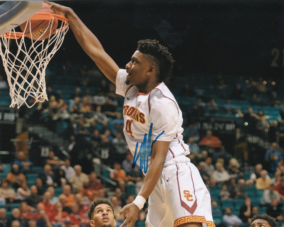 CHIMEZIE METU signed (USC TROJANS) Basketball *NBA DRAFT* 8X10 photo W/COA #2