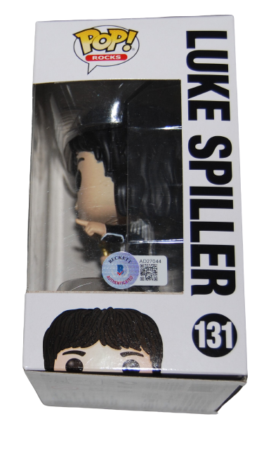 LUKE SPILLER signed (THE STRUTS) autographed #131 Funko Pop BECKETT BAS AD27044