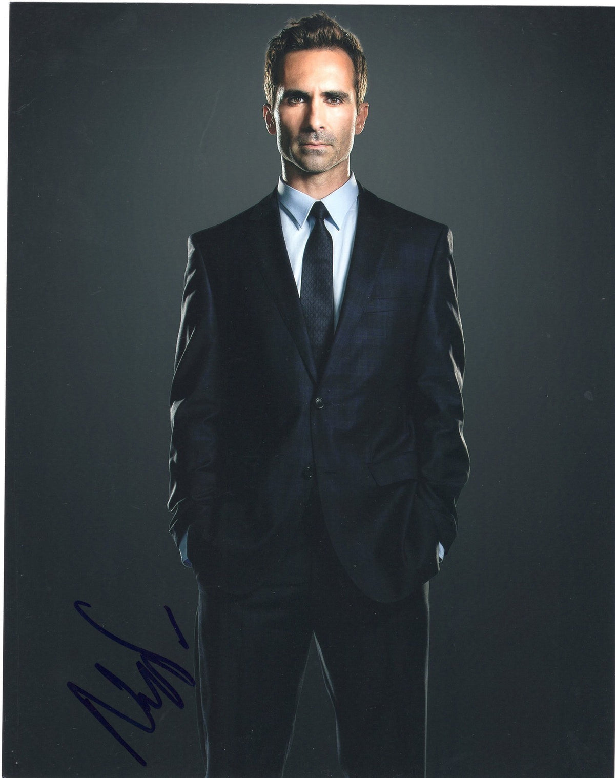 Nestor Carbonell Ringer TV Show Victor Machado Signed 8x10 Photo w/COA