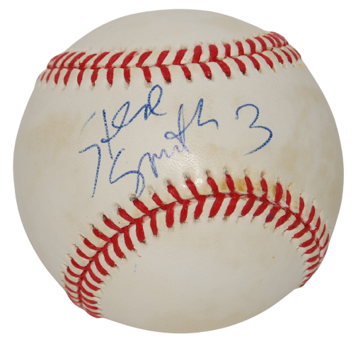 STEVE SMITH signed AL Official baseball (MIAMI HEAT) Atlanta Hawks Spurs W/COA 