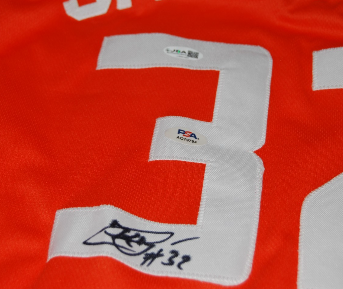 KASPARAS JAKUCIONIS signed (ILLINOIS FIGHTING ILLINI) jersey PSA/DNA AO79794