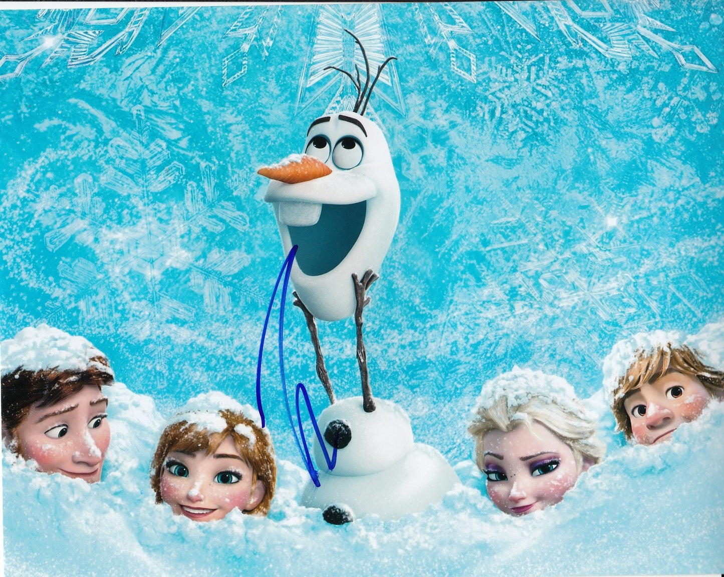JOSH GAD signed (FROZEN) MOVIE autographed 8X10 photo W/COA *OLAF* #1