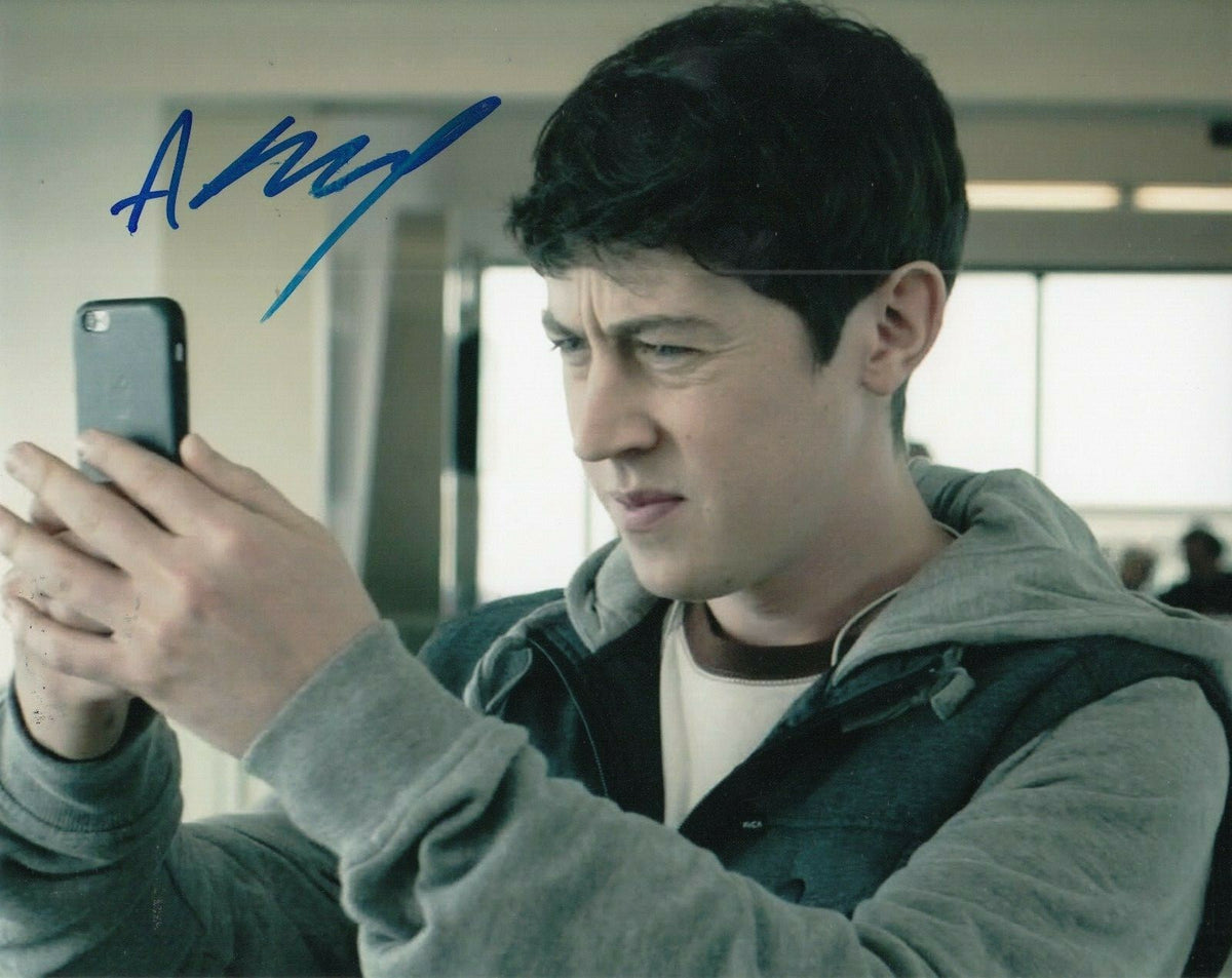 ALEX SHARP signed (HOW TO TALK TO GIRLS AT PARTIES) 8X10 photo *Enn* W/COA #5