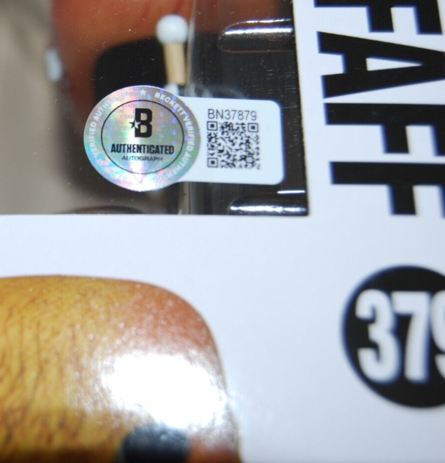 MICHAEL PFAFF signed (SLIPKNOT) Tortilla Man #379 Funko Pop BECKETT BAS BN37879