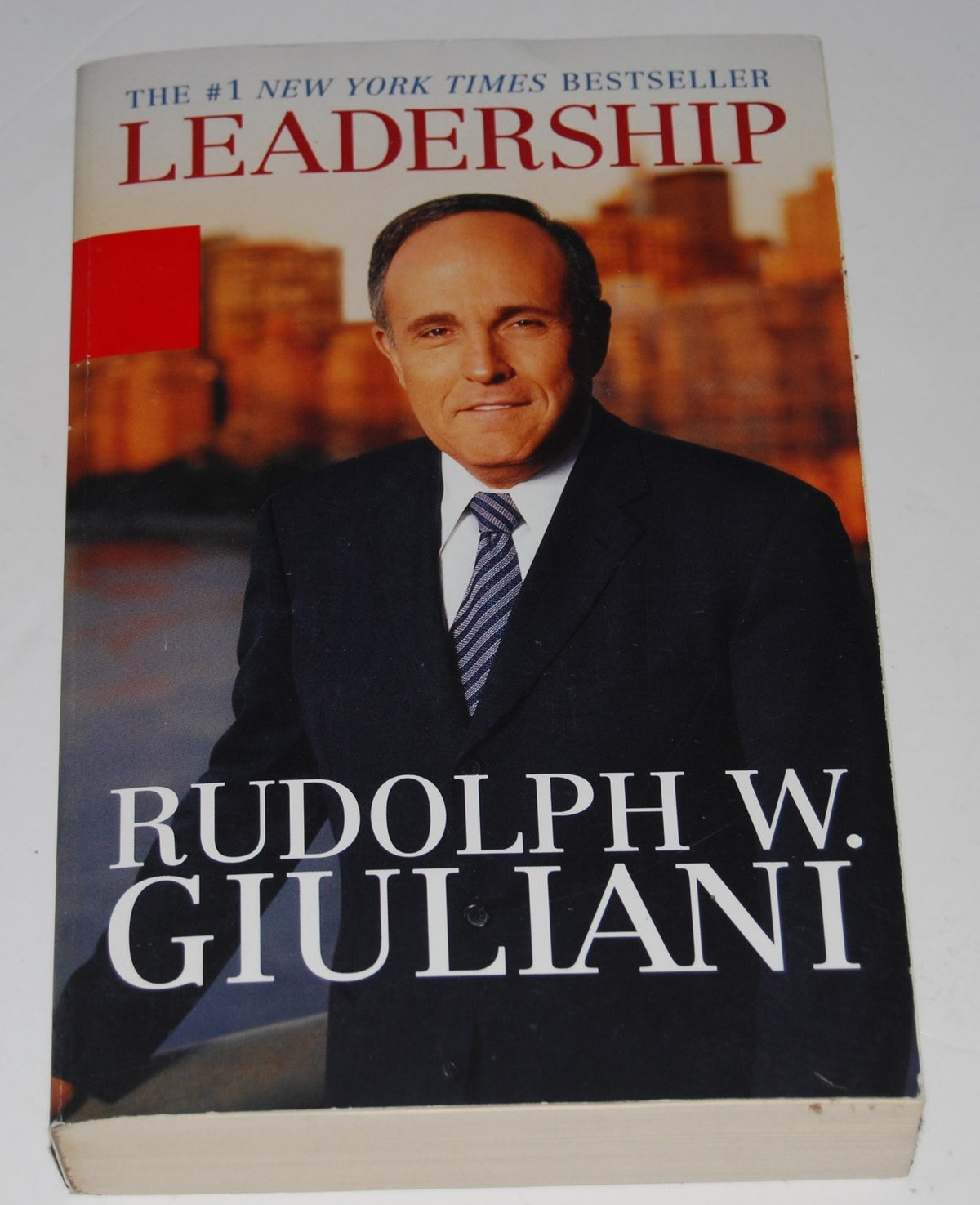 RUDY GIULIANI signed (LEADERSHIP) 1ST EDITION BOOK (NEW YORK MAYOR 9-11) W/COA