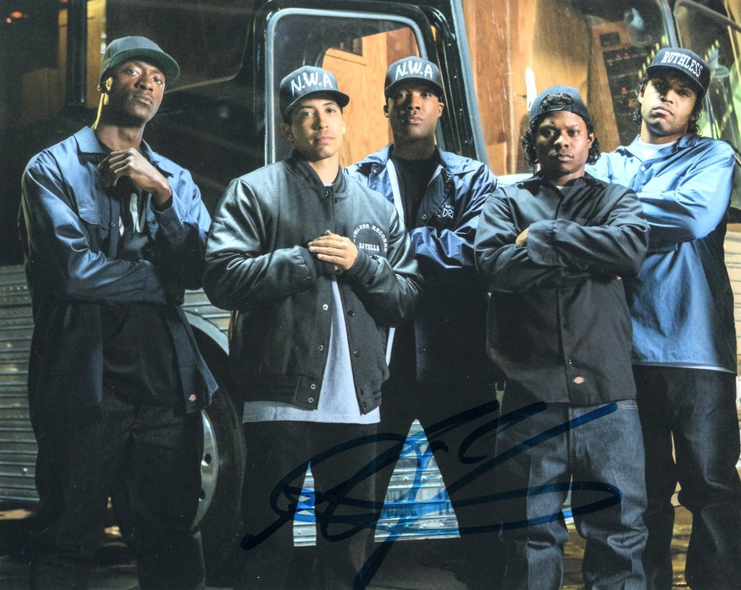 Aldis Hodge signed 8x10 Photograph w/COA Straight Outta Compton MC Ren #4