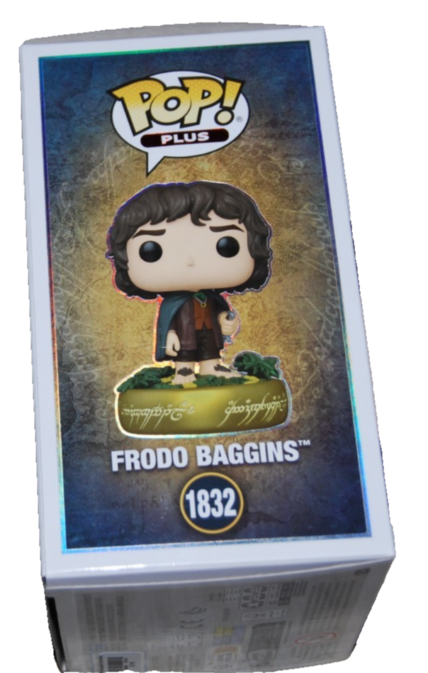 ELIJAH WOOD signed (LORD OF THE RINGS) Frodo 1832 Funko Pop Plus BECKETT BU41100