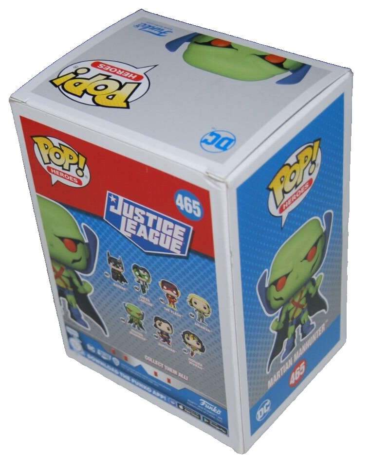 HARRY LENNIX signed (MARTIAN MANHUNTER) #465 Justice Funko Pop BECKETT BM39119