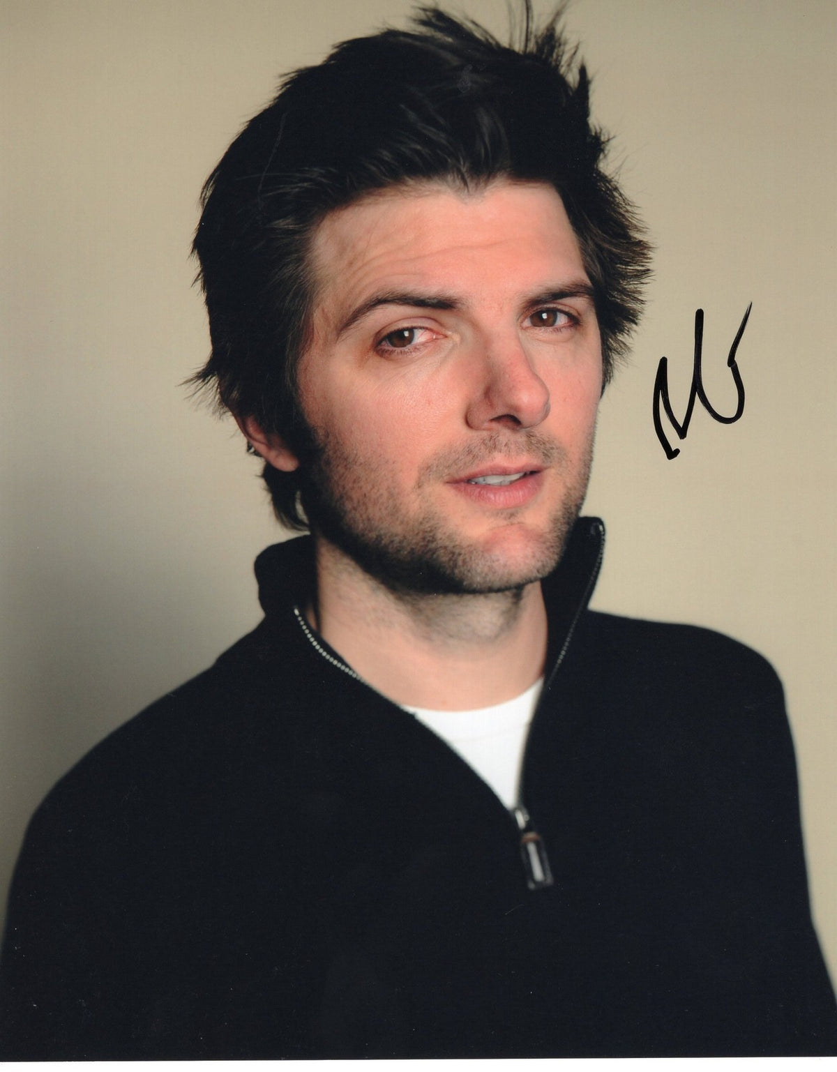 Adam Scott Parks and Recreation Step Brothers Signed 8x10 Photo w/COA #2