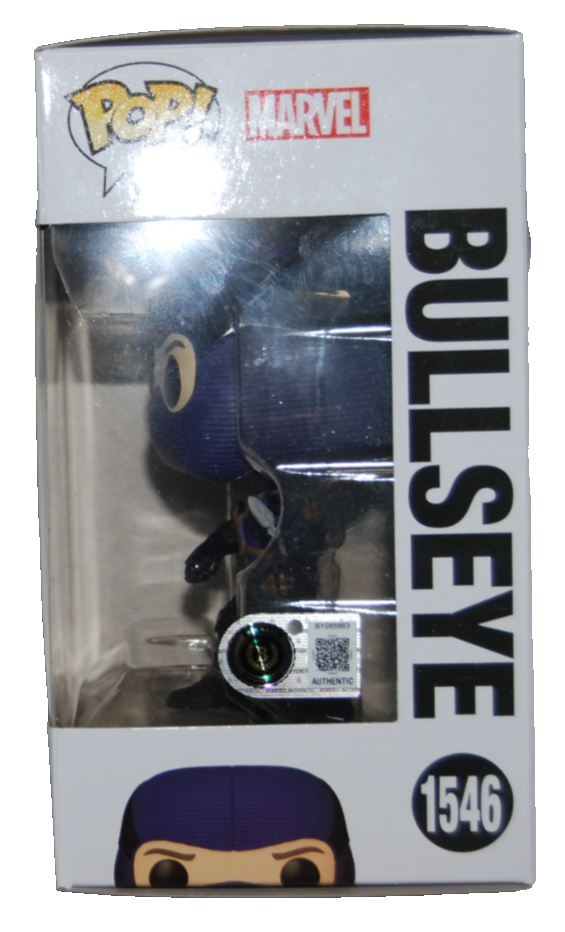 WILSON BETHEL signed (DAREDEVIL) BULLSEYE Funko Pop #1546 BECKETT BY085863