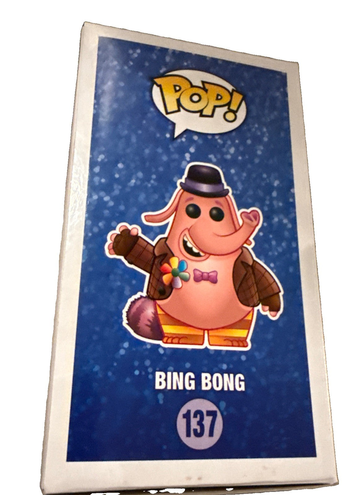 RICHARD KIND signed (INSIDE OUT Bing Bong Disney Funko Pop #137 BECKETT BY085874