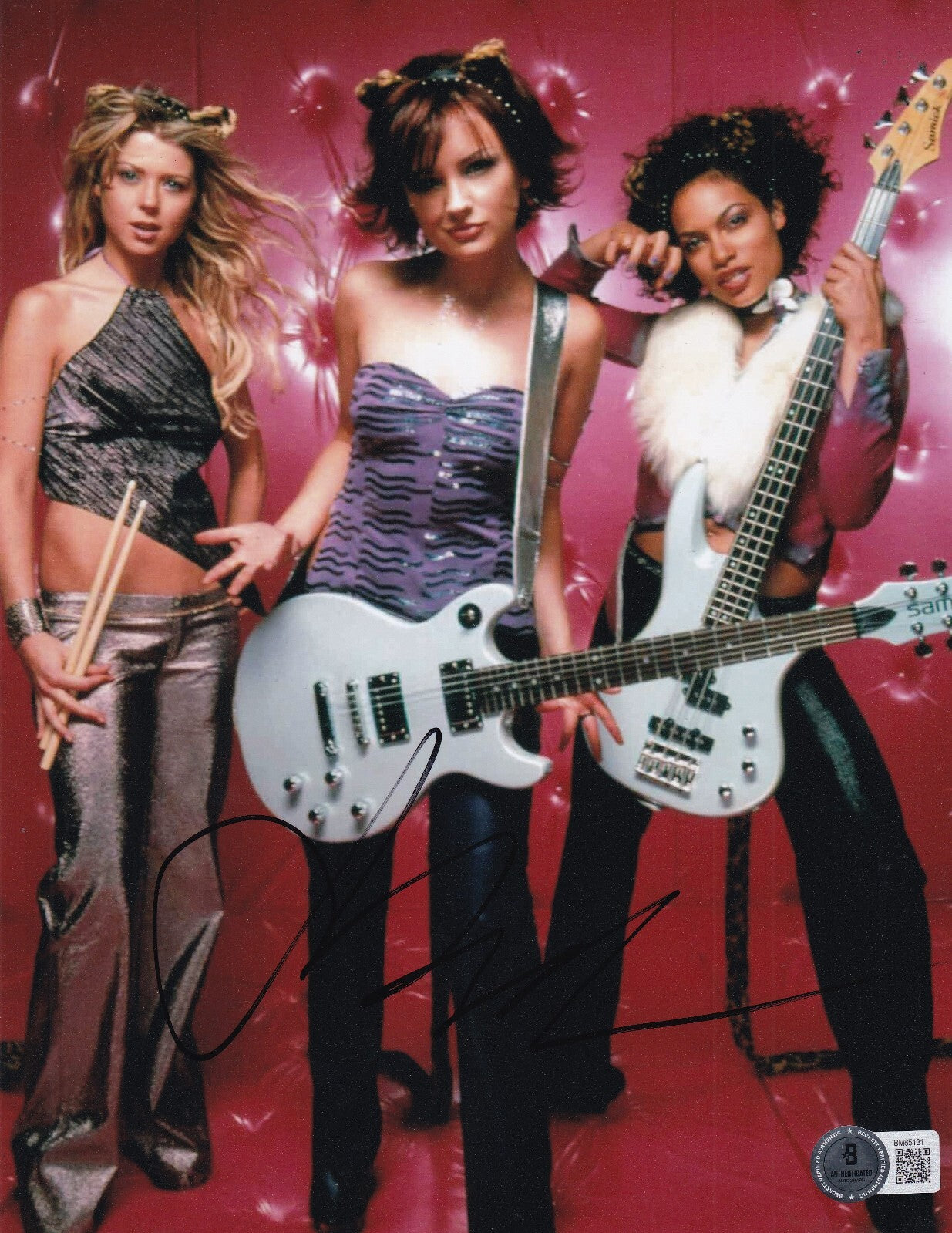 RACHEL LEIGH COOK signed (JOSIE AND PUSSYCATS) movie 8X10 photo BECKETT BM85131