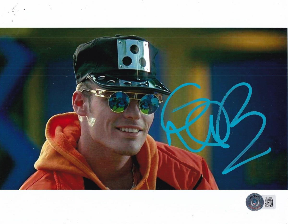 VANILLA ICE signed (COOL as ICE) Robert Van Winkle 8X10 BECKETT BAS BJ54560