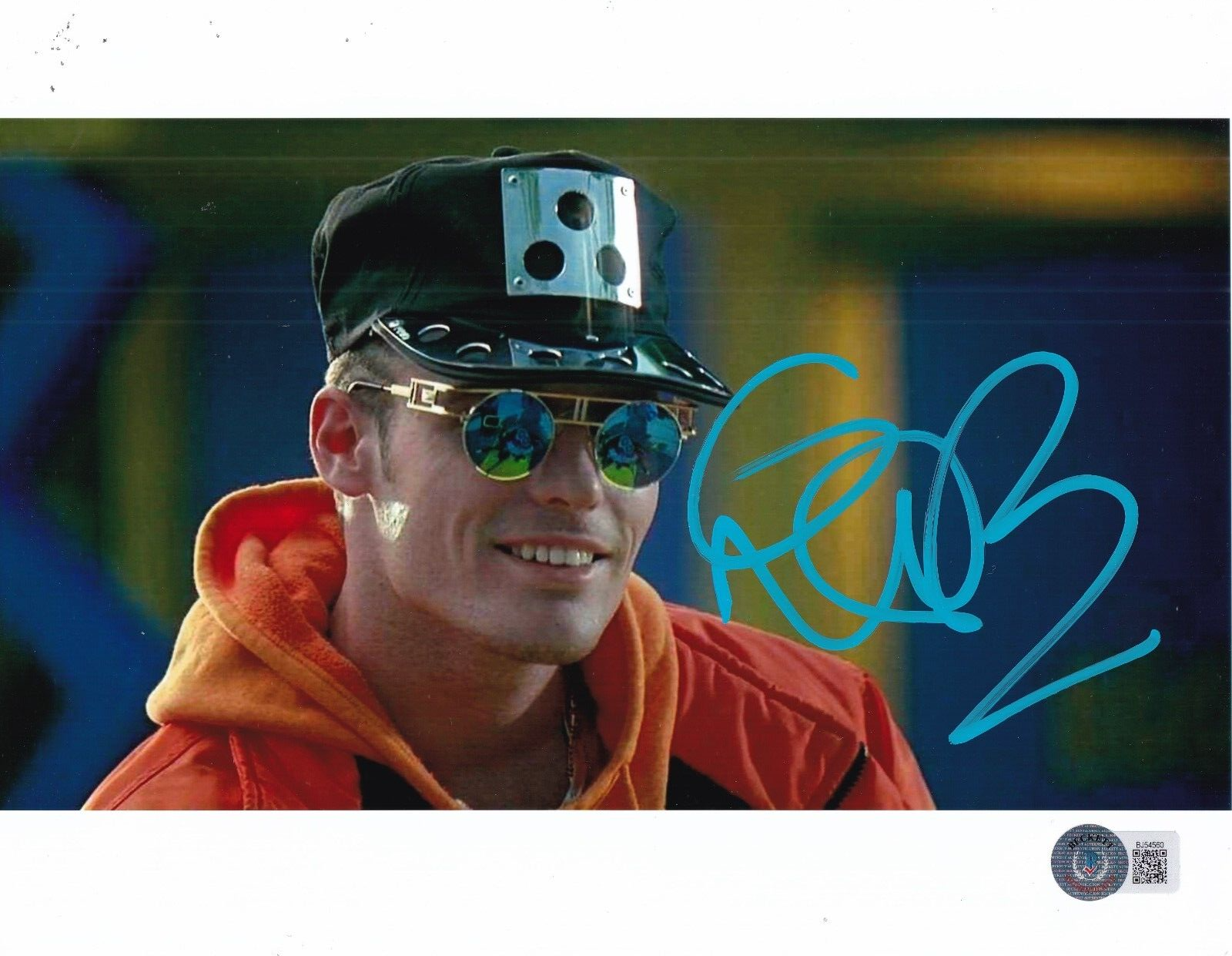 VANILLA ICE signed (COOL as ICE) Robert Van Winkle 8X10 BECKETT BAS BJ54560