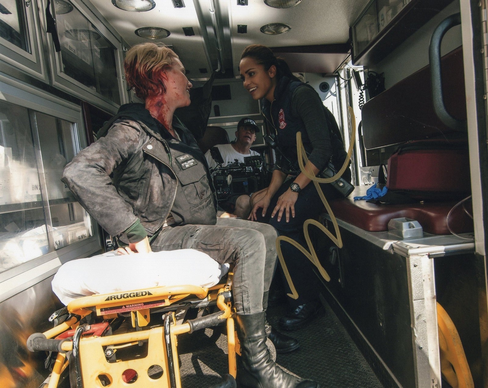 Monica Raymund signed 8x10 Photo w/COA Chicago Med P.D. Gabriela Dawson #2