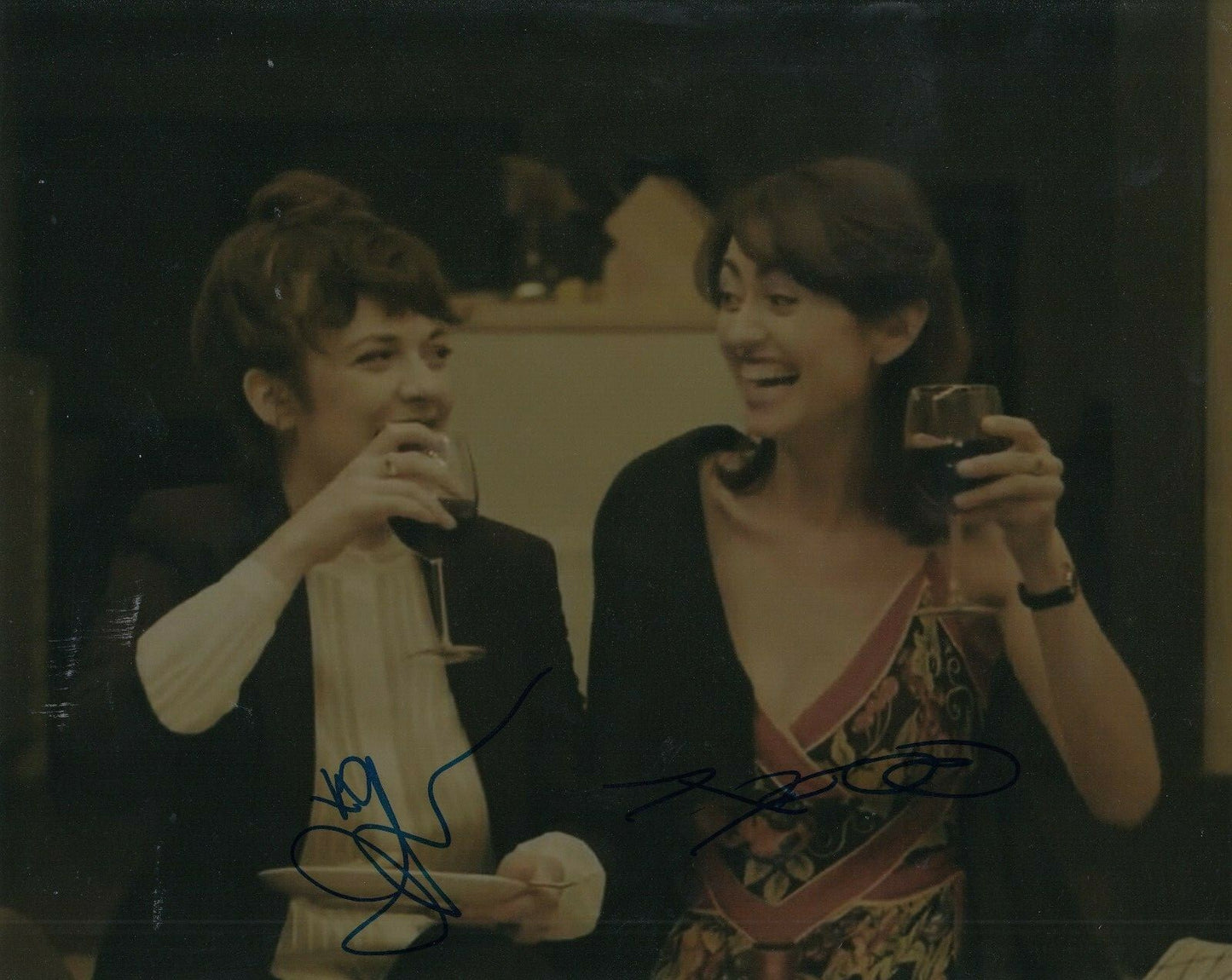 HANNAH PEARL UTT and JEN TULLOCK signed (DISENGAGED) Movie 8X10 photo W/COA 