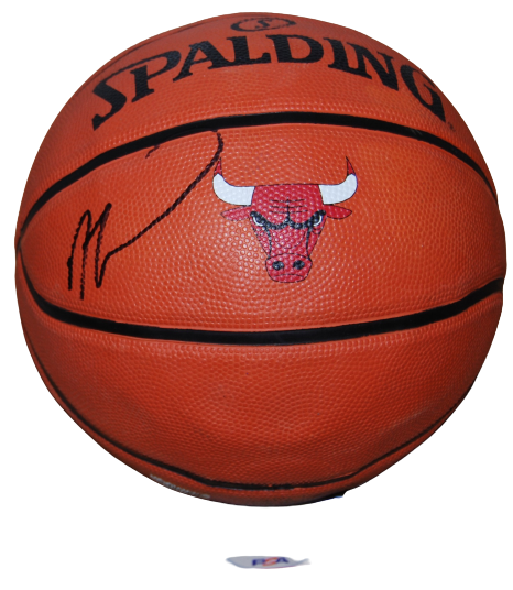 ANDRE DRUMMOND signed (CHICAGO BULLS) SPALDING NBA basketball PSA/DNA AM15208
