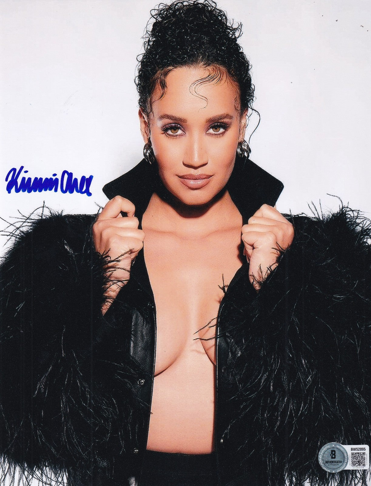 KIMMI CHEX signed (NFL NETWORK) NFL host football 8X10 photo BECKETT BW52095