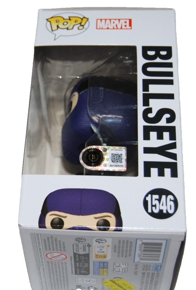 WILSON BETHEL signed (DAREDEVIL) BULLSEYE Funko Pop #1546 BECKETT BY085862