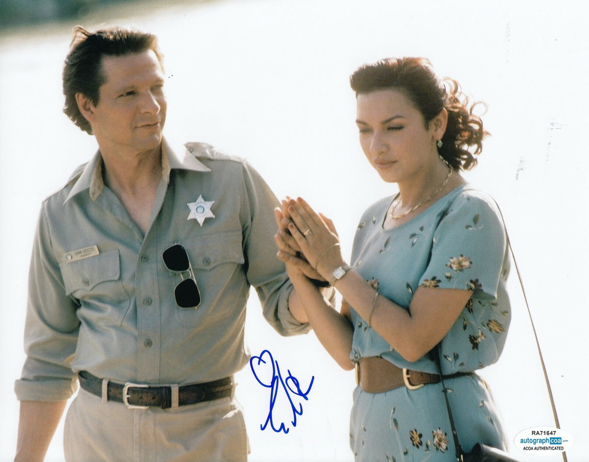 ELIZABETH PENA signed (LONE STAR) Movie *Pilar* 8X10 photo ACOA Authentic