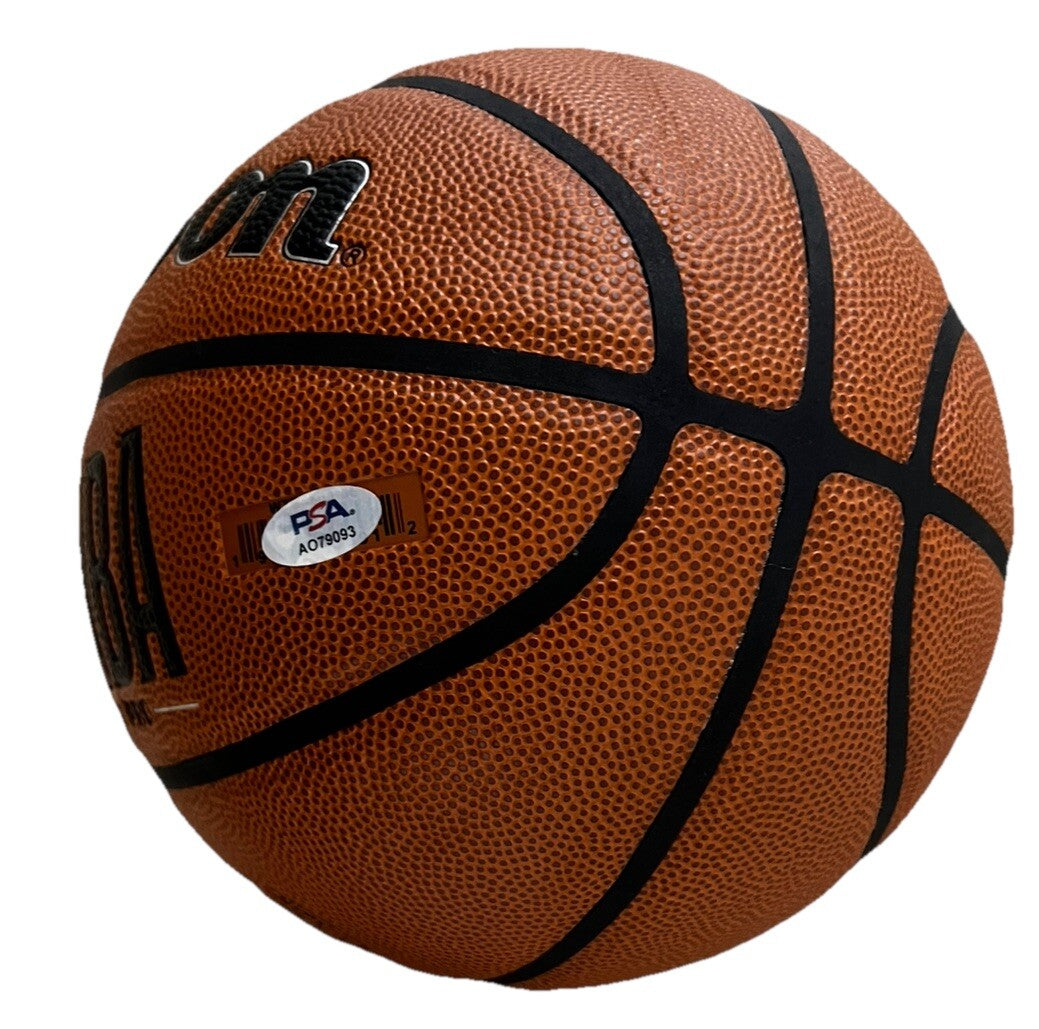 JASON KIDD Signed (DALLAS MAVERICKS) Wilson NBA Basketball PSA/DNA AO79093