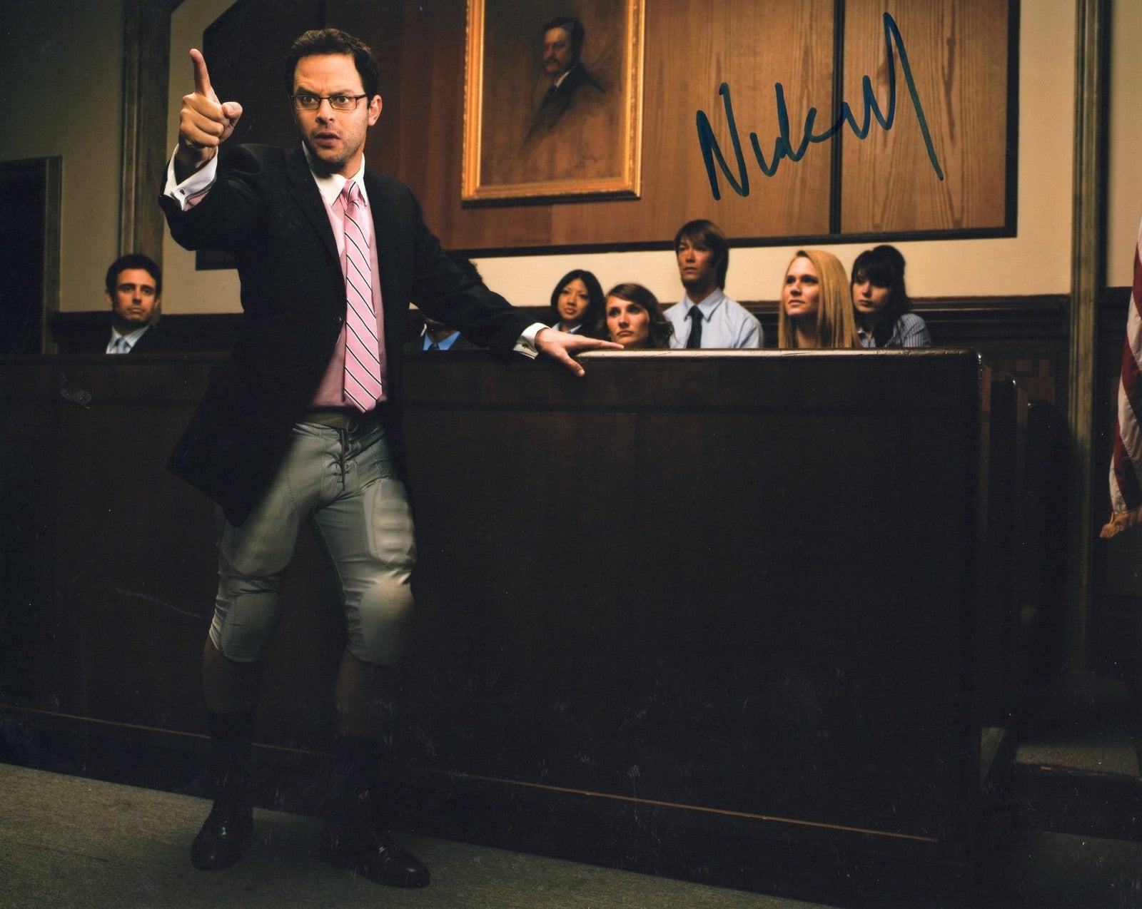 Nick Kroll The League TV Show Signed 8x10 Photo w/COA #2