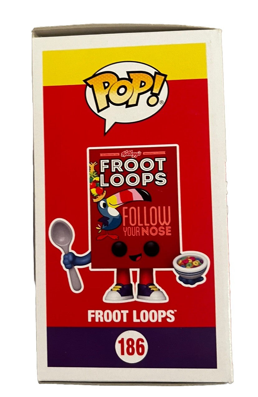 MAURICE LAMARCHE signed (FROOT LOOPS) Funko Pop #186 Beckett BAS BP59501