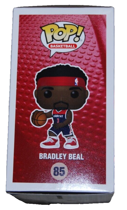 BRADLEY BEAL signed (WASHINGTON WIZARDS) #85 Funko Pop BECKETT BAS BR25986
