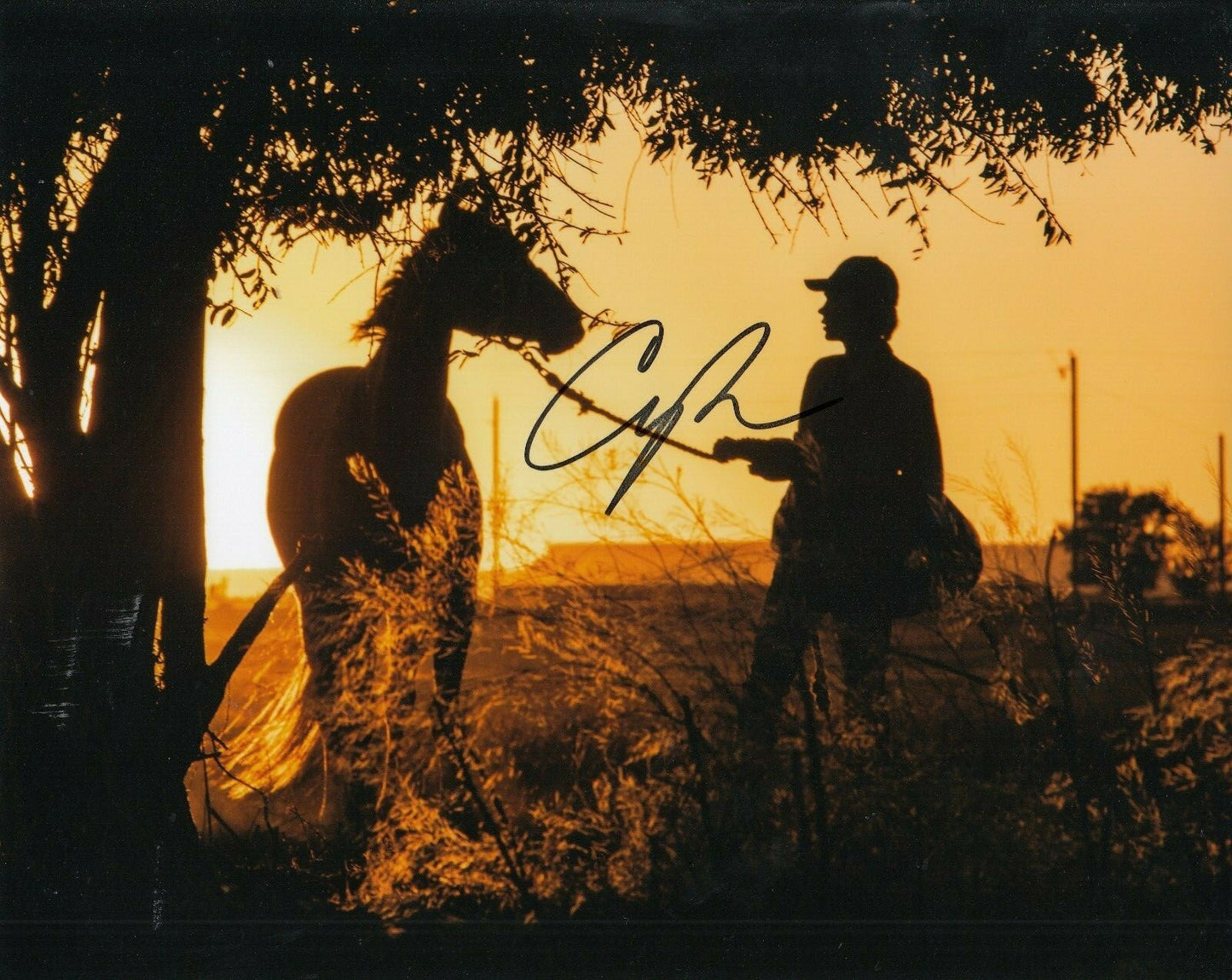 CHARLIE PLUMMER signed (LEAN ON PETE) Movie 8X10 autograph photo CHARLEY W/COA D