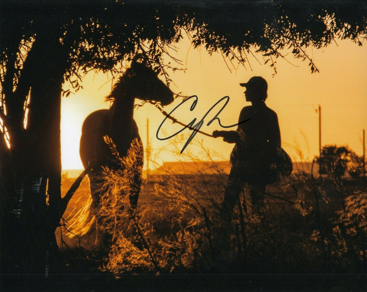 CHARLIE PLUMMER signed (LEAN ON PETE) Movie 8X10 autograph photo CHARLEY W/COA D